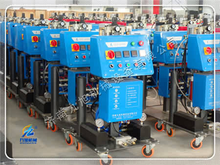 關于聚氨酯發(fā)泡機的各種技術參數介紹